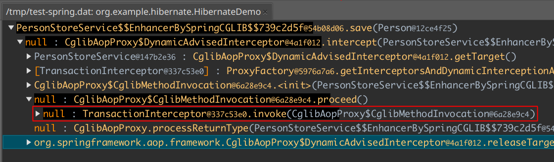 TransactionInterceptor